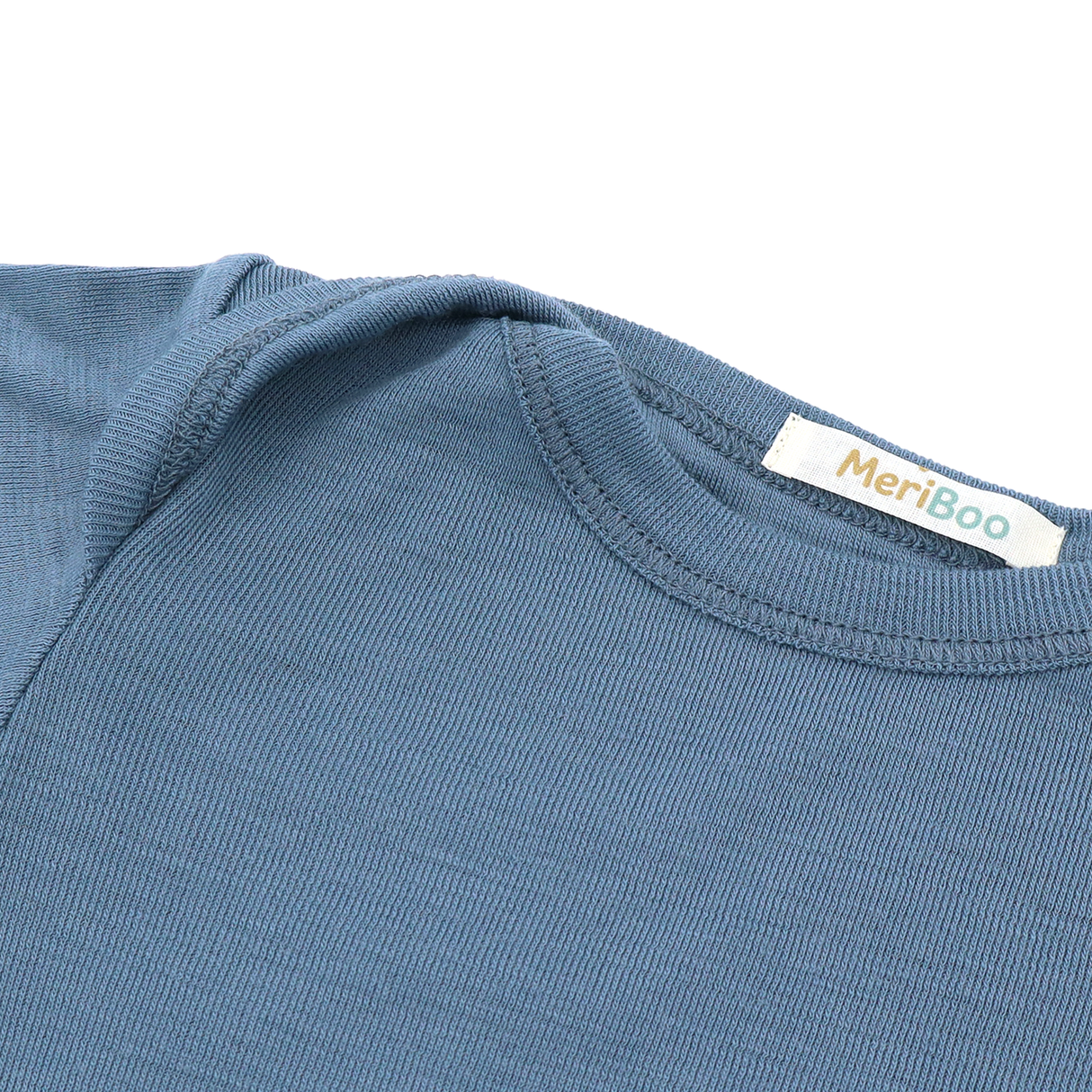 Комплкет от 3 броя боди с дълъг ръкав и обло деколте от 100% органична мериносова вълна