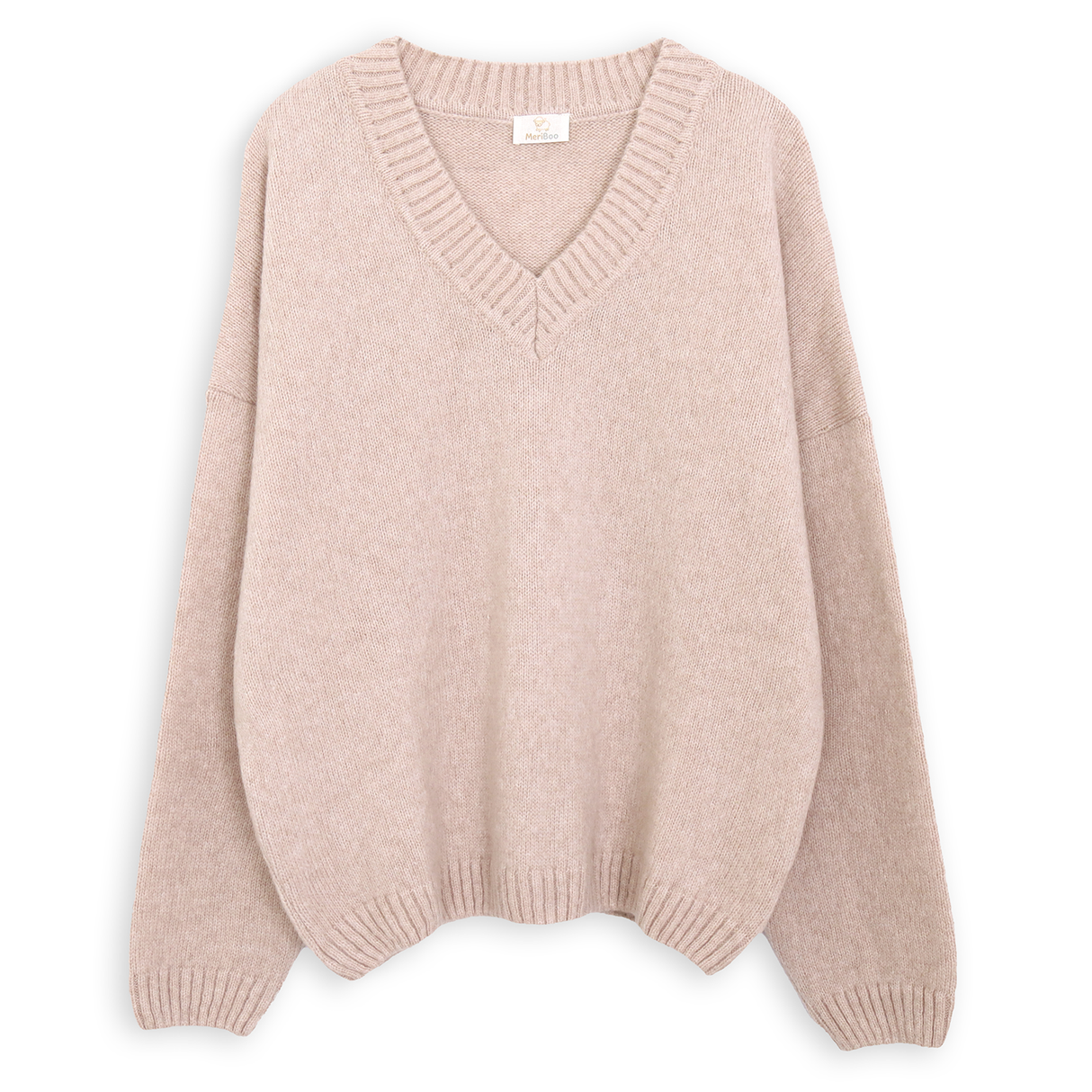 Дамски мек пуловер от 100% органична мериносова вълна